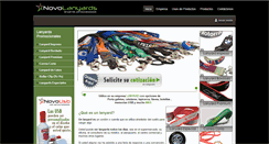 Desktop Screenshot of novolanyards.com